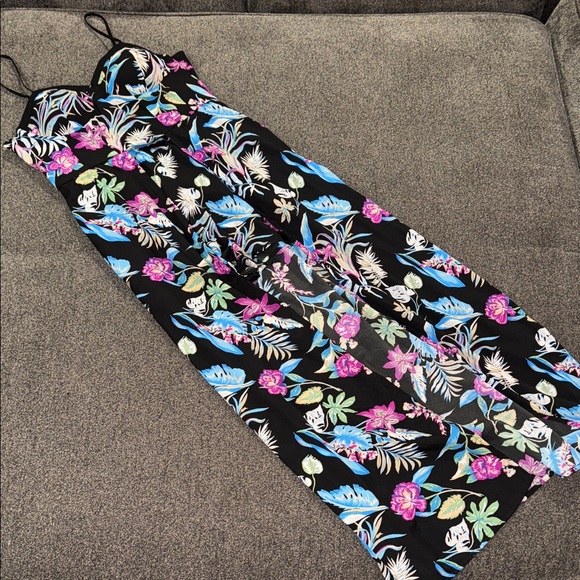 Band of Gypsies Pants - NWOT Band Of Gypsies Floral Maxi romper/dress with Spaghetti Straps